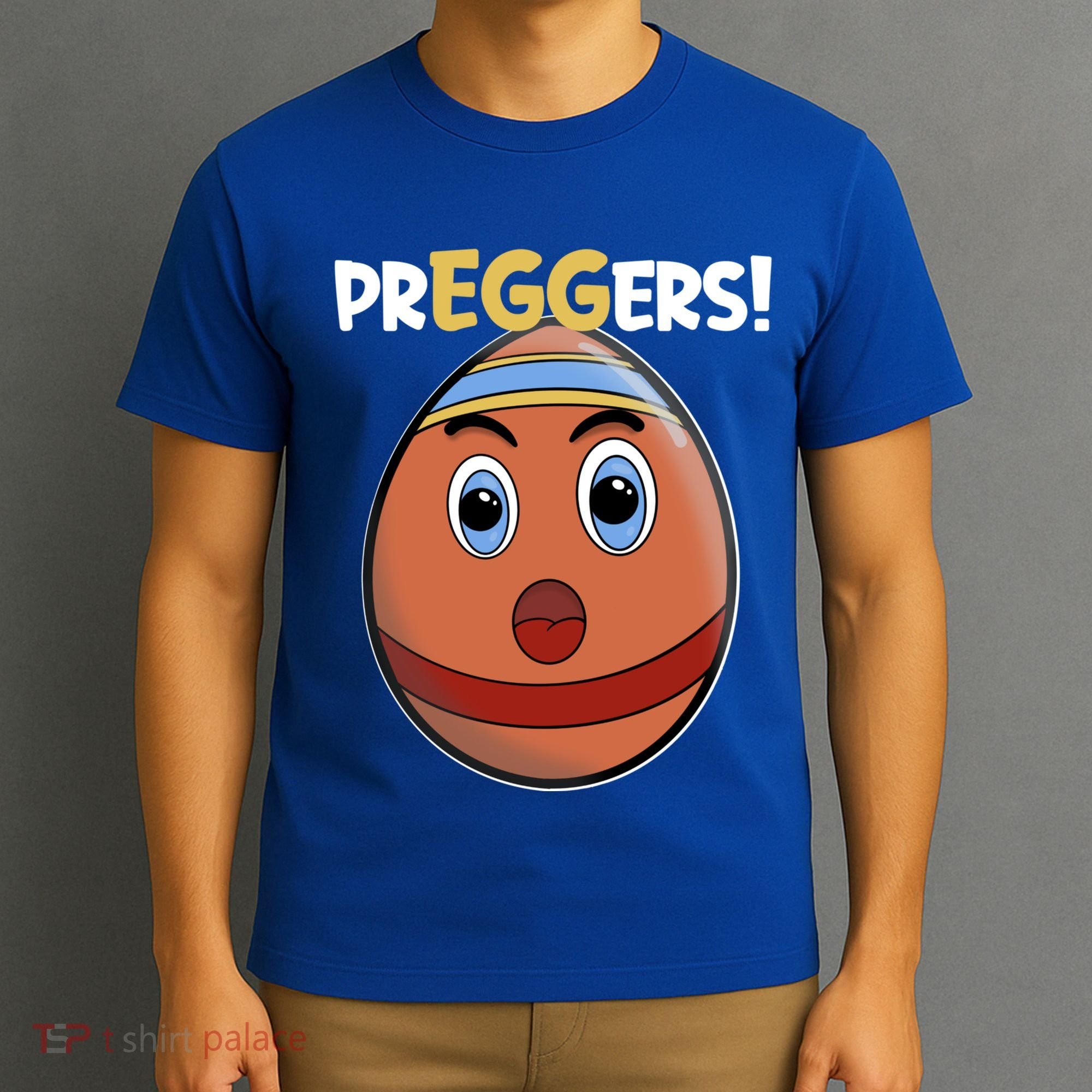 Easter Pregnancy Announcet Egg Expecting Mom Dad Preggers Gift T-Shirt
