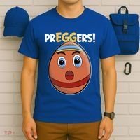 Easter Pregnancy Announcet Egg Expecting Mom Dad Preggers Gift T-Shirt thumb 6