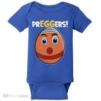 Easter Pregnancy Announcet Egg Expecting Mom Dad Preggers Gift Baby Bodysuit thumb 0