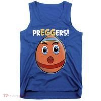 Easter Pregnancy Announcet Egg Expecting Mom Dad Preggers Gift Tank Top thumb 0