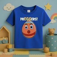 Easter Pregnancy Announcet Egg Expecting Mom Dad Preggers Gift Toddler T-Shirt thumb 3
