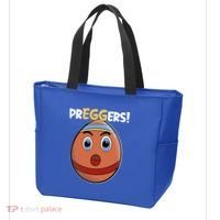 Easter Pregnancy Announcet Egg Expecting Mom Dad Preggers Gift Tote Bag thumb 3