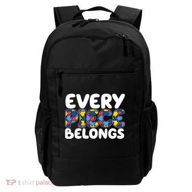 Every Piece Belongs Autism Awareness Backpack