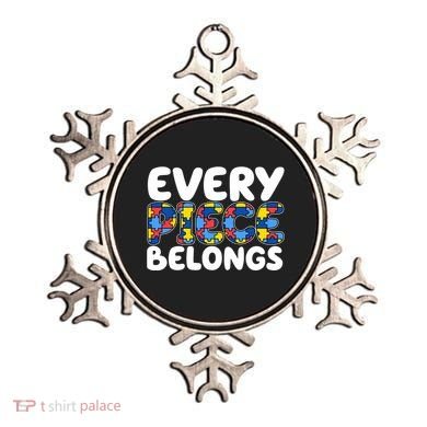 Every Piece Belongs Autism Awareness Ornament