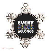 Every Piece Belongs Autism Awareness Ornament thumb 0