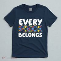 Every Piece Belongs Autism Awareness T-Shirt thumb 5