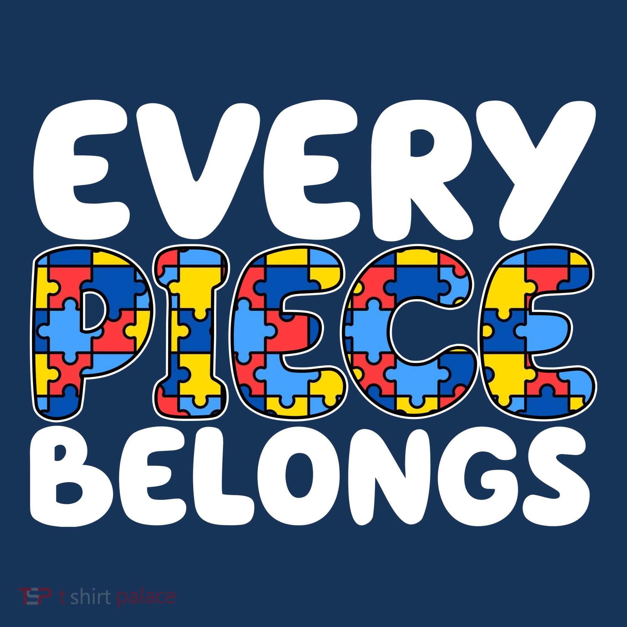 Every Piece Belongs Autism Awareness Hat