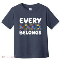 Every Piece Belongs Autism Awareness Toddler T-Shirt thumb 0