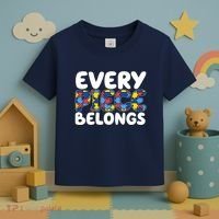 Every Piece Belongs Autism Awareness Toddler T-Shirt thumb 3