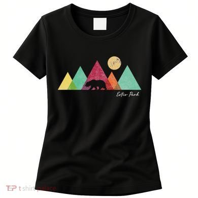 Estes Park Colorado Retro Mountain Ski Souvenir Women's T-Shirt