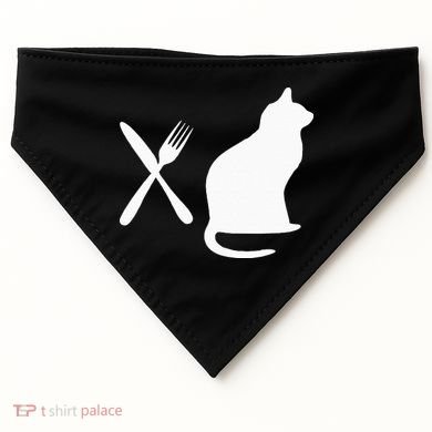 Eat Pussy Cat Vagitarian USA-Made Doggie Bandana