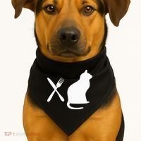 Eat Pussy Cat Vagitarian USA-Made Doggie Bandana thumb 1