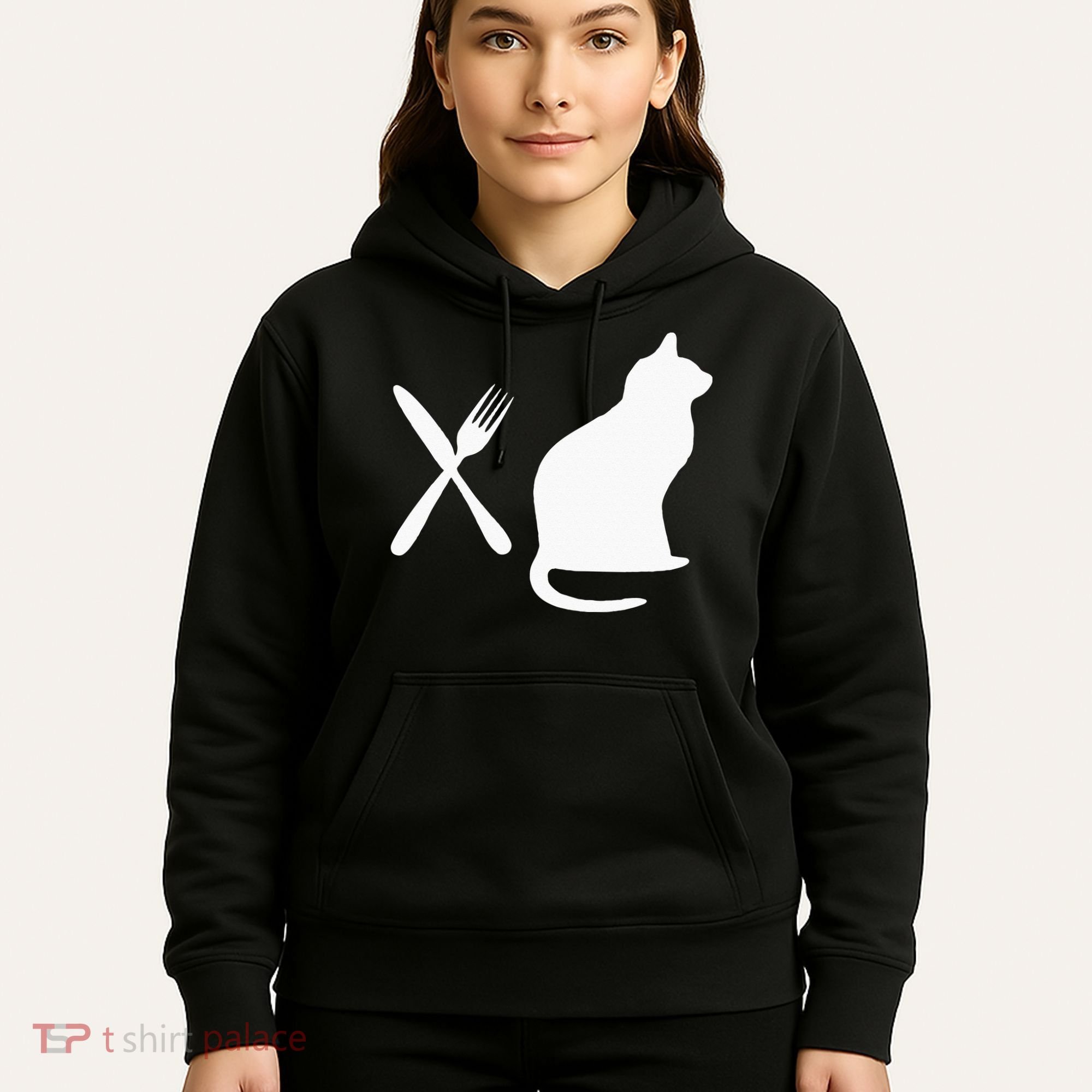 Eat Pussy Cat Vagitarian Hoodie