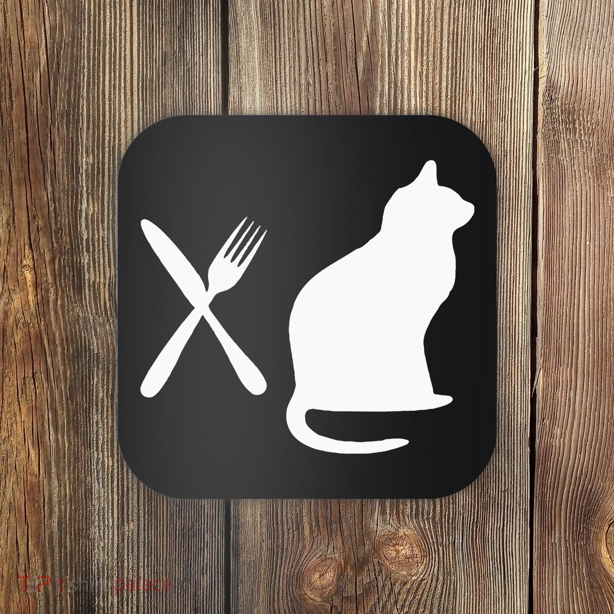 Eat Pussy Cat Vagitarian Coaster