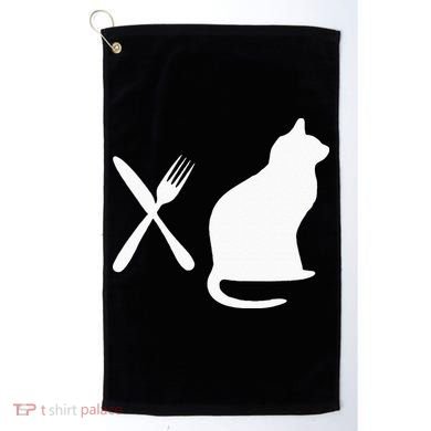 Eat Pussy Cat Vagitarian Golf Towel