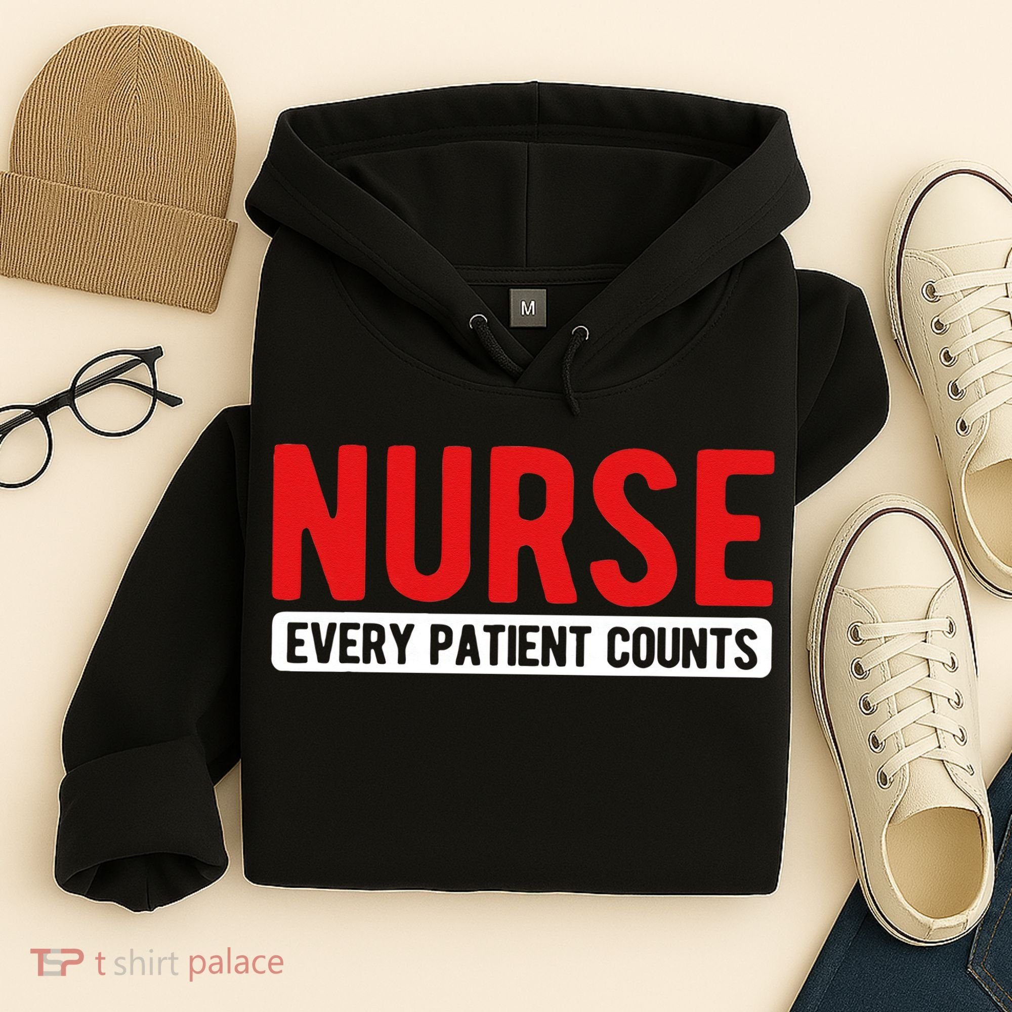 Every Patient Counts RN Nurse Hoodie