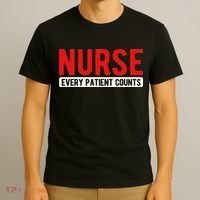 Every Patient Counts RN Nurse T-Shirt thumb 3