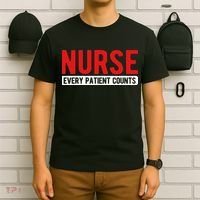 Every Patient Counts RN Nurse T-Shirt thumb 6