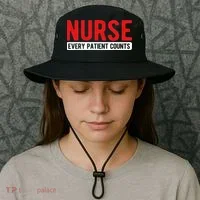 Every Patient Counts RN Nurse Bucket Hat thumb 3