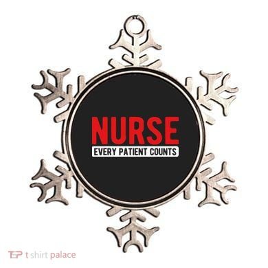 Every Patient Counts RN Nurse Ornament