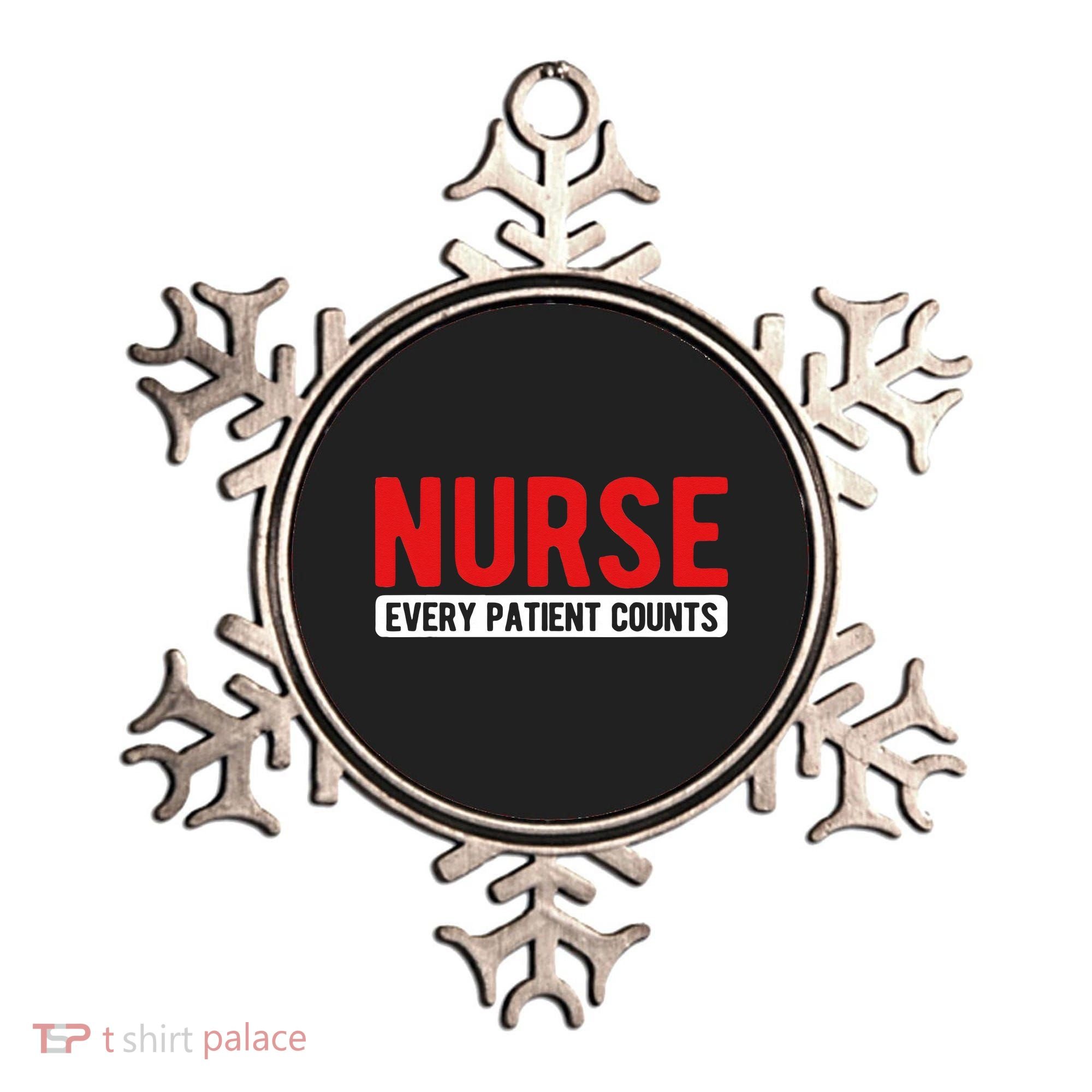 Every Patient Counts RN Nurse Ornament