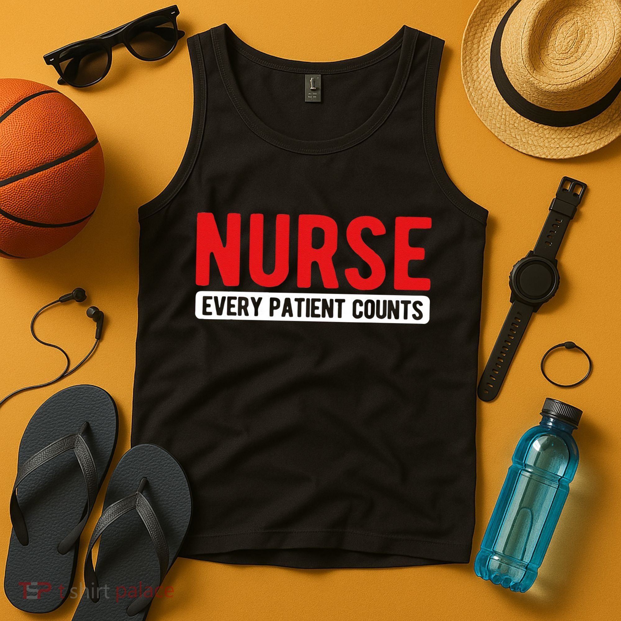 Every Patient Counts RN Nurse Tank Top