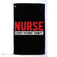 Every Patient Counts RN Nurse Golf Towel thumb 0