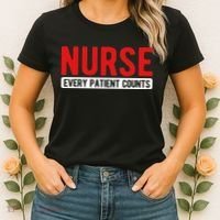 Every Patient Counts RN Nurse Women's T-Shirt thumb 2