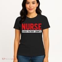 Every Patient Counts RN Nurse Women's T-Shirt thumb 4