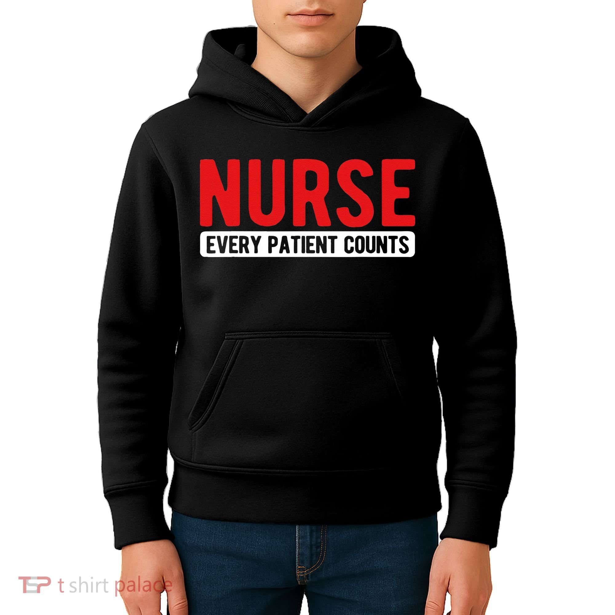 Every Patient Counts RN Nurse Kids Hoodie
