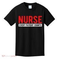 Every Patient Counts RN Nurse Kids T-Shirt thumb 0
