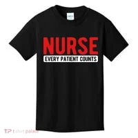 Every Patient Counts RN Nurse Kids T-Shirt thumb 0