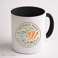 Emerald Park Cliffs North Little Rock Arkansas Coffee Mug thumb 1