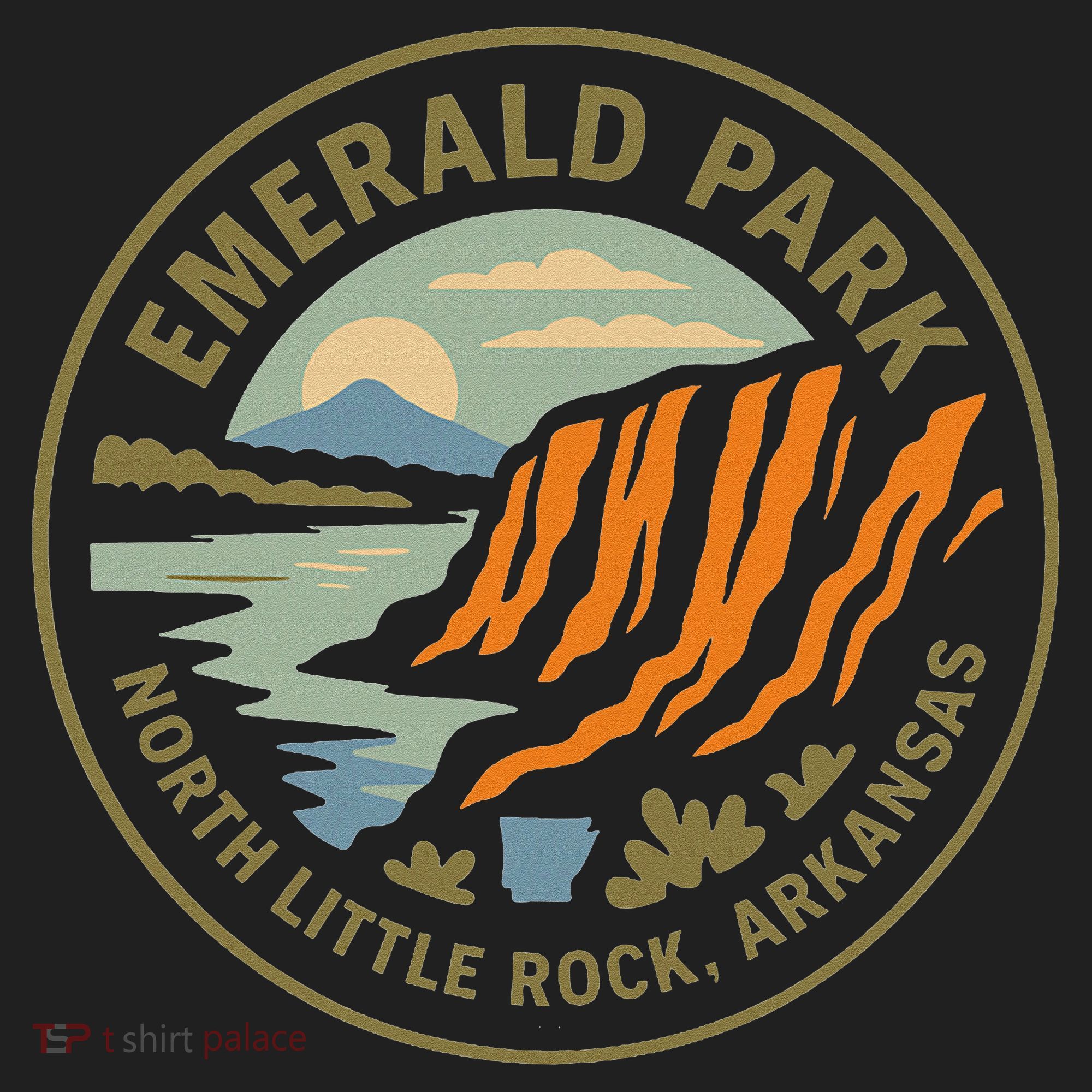 Emerald Park Cliffs North Little Rock Arkansas Beanie