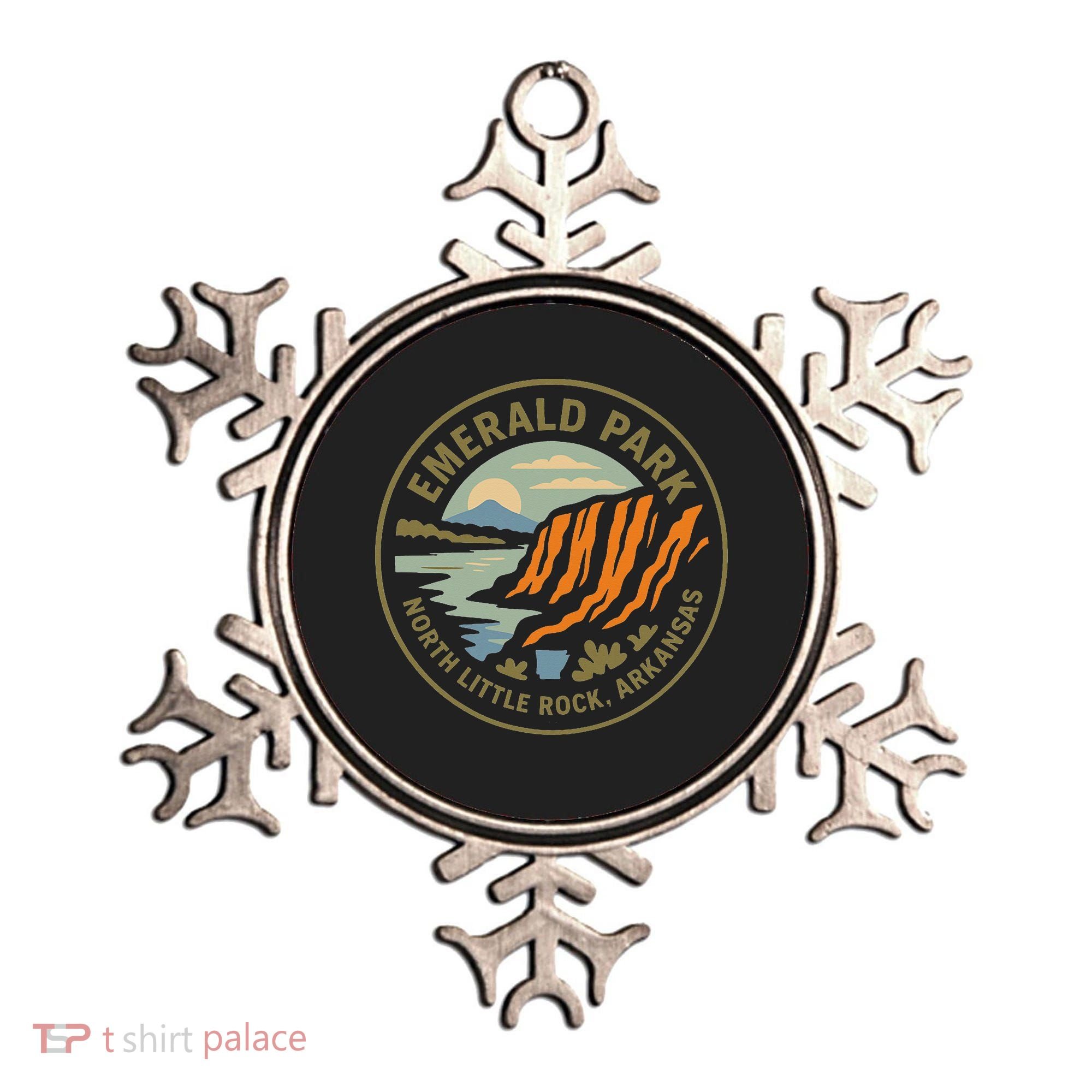 Emerald Park Cliffs North Little Rock Arkansas Ornament
