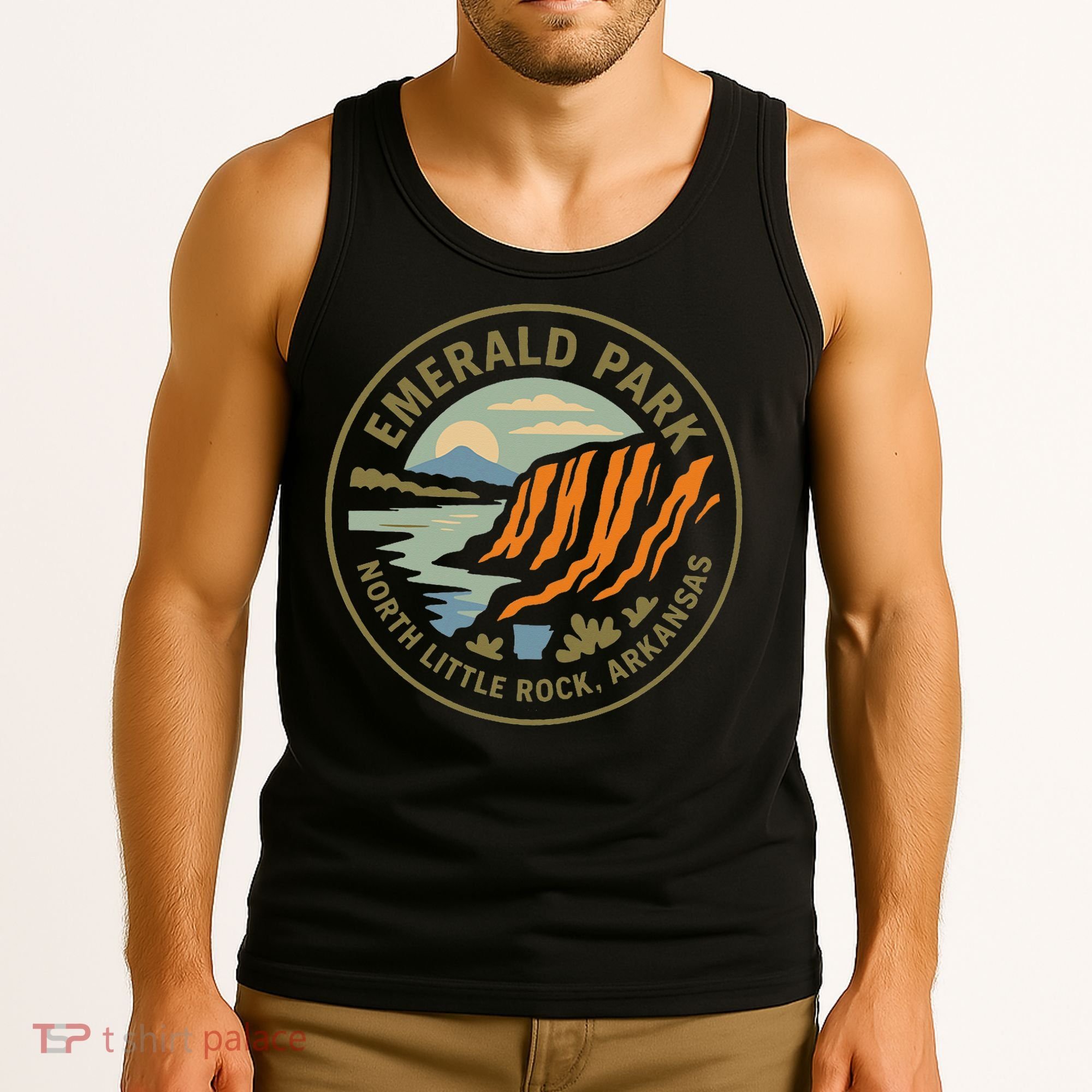 Emerald Park Cliffs North Little Rock Arkansas Tank Top