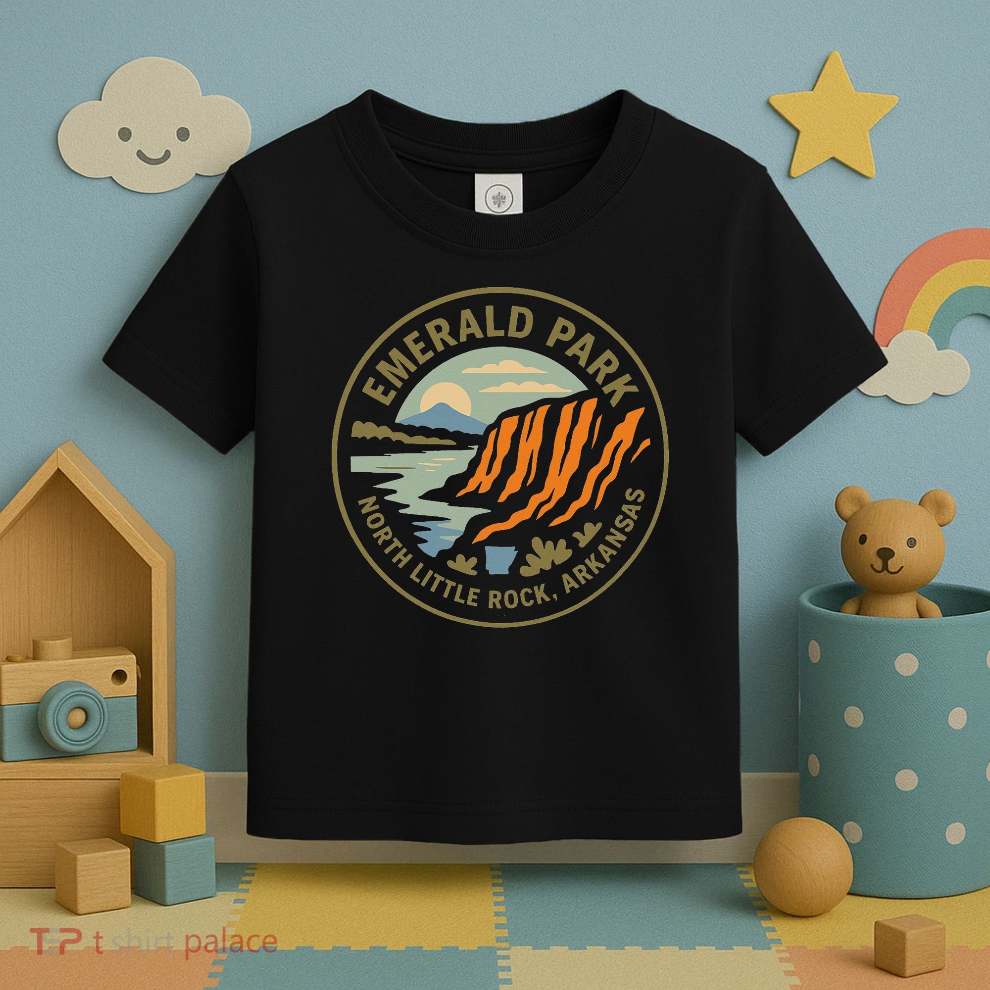 Emerald Park Cliffs North Little Rock Arkansas Toddler T-Shirt