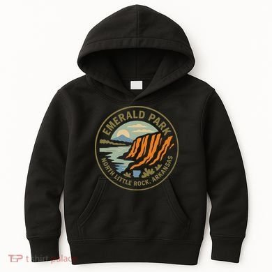 Emerald Park Cliffs North Little Rock Arkansas Kids Hoodie