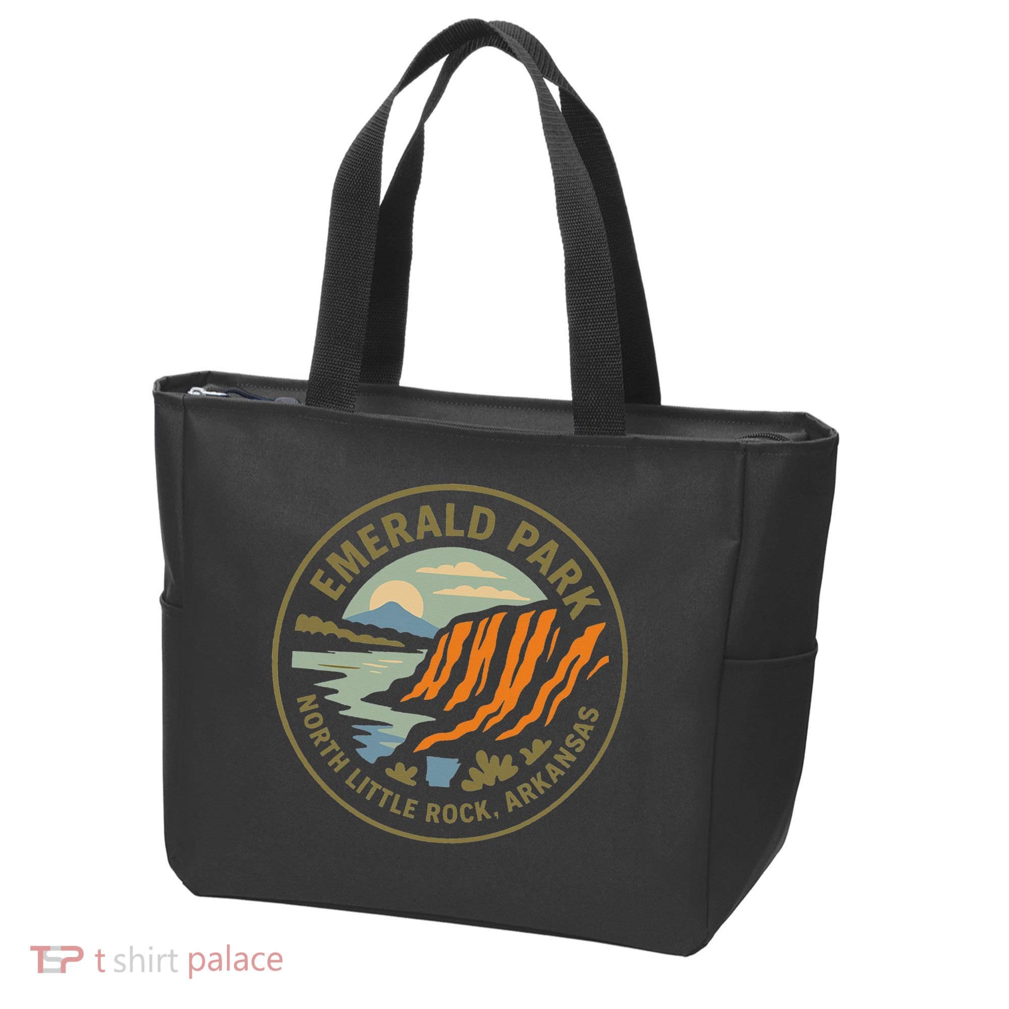 Emerald Park Cliffs North Little Rock Arkansas Tote Bag