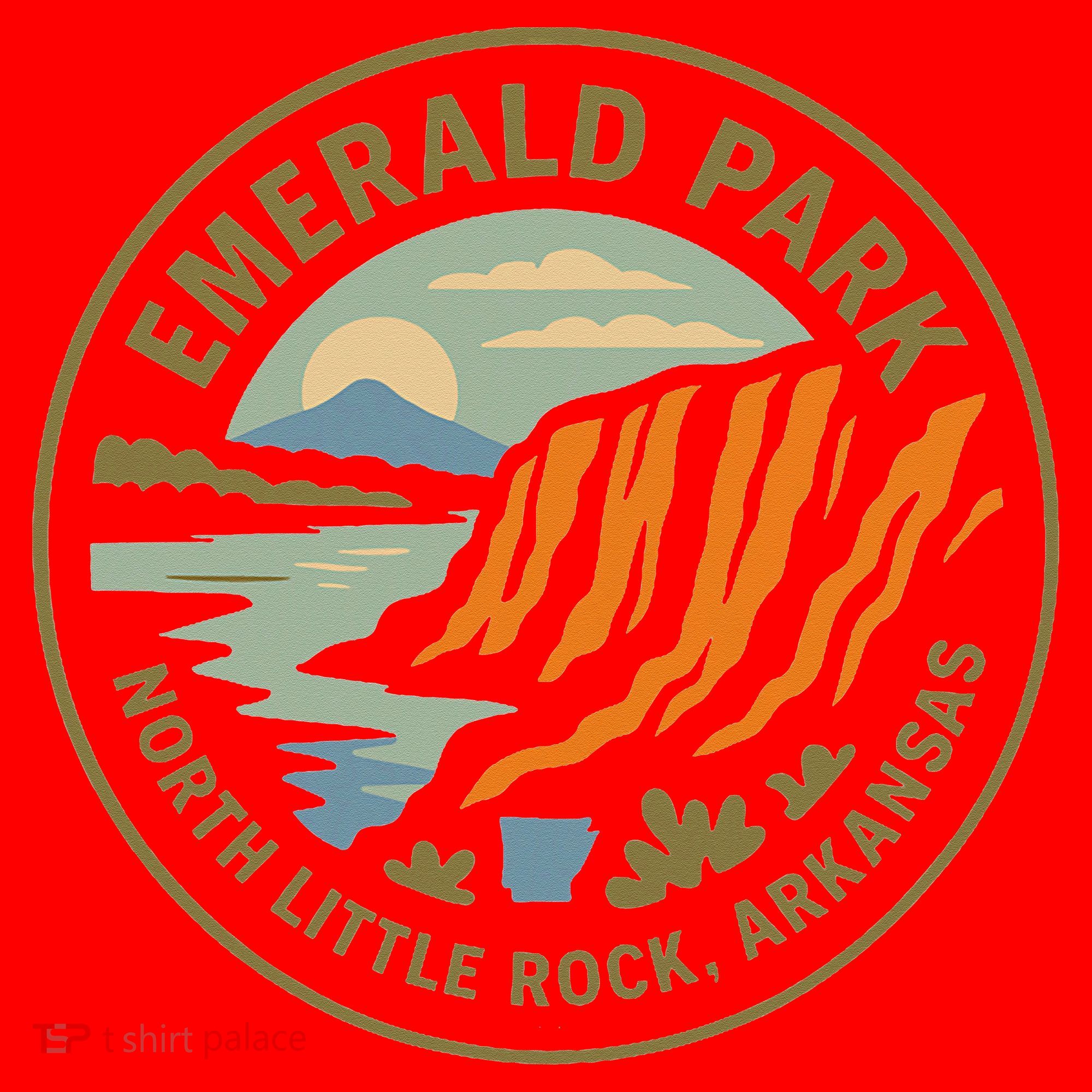 Emerald Park Cliffs North Little Rock Arkansas Santa Hat