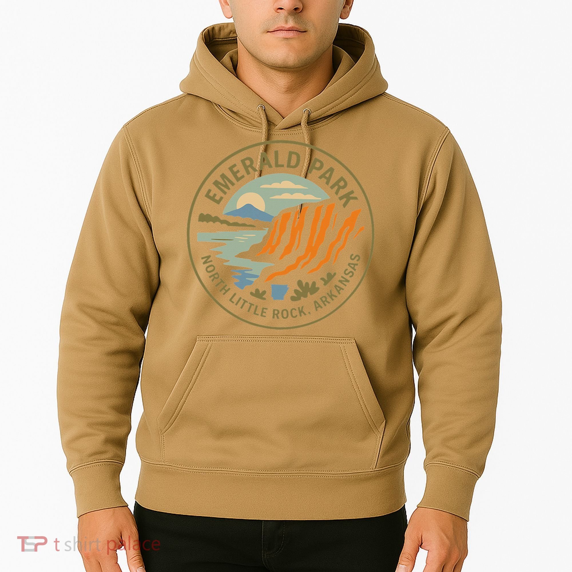 Emerald Park Cliffs North Little Rock Arkansas Hoodie