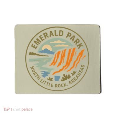 Emerald Park Cliffs North Little Rock Arkansas Mousepad