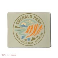 Emerald Park Cliffs North Little Rock Arkansas Mousepad thumb 0
