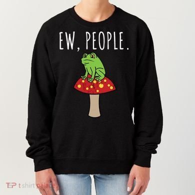 Ew People Cottagecore Frog Mushroom Women's Sweatshirt