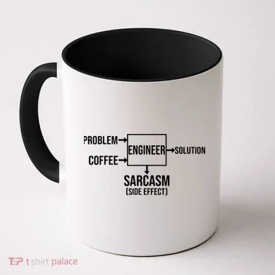 Engineer Problem Coffee Sarcasm Funny Engineering Gift Coffee Mug