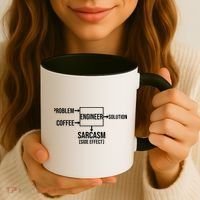 Engineer Problem Coffee Sarcasm Funny Engineering Gift Coffee Mug thumb 3