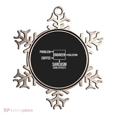 Engineer Problem Coffee Sarcasm Funny Engineering Gift Ornament