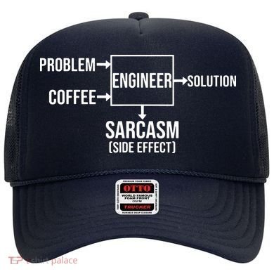 Engineer Problem Coffee Sarcasm Funny Engineering Gift Hat