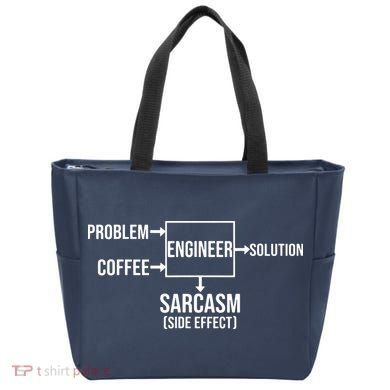Engineer Problem Coffee Sarcasm Funny Engineering Gift Tote Bag
