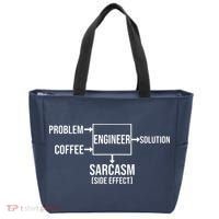 Engineer Problem Coffee Sarcasm Funny Engineering Gift Tote Bag thumb 0